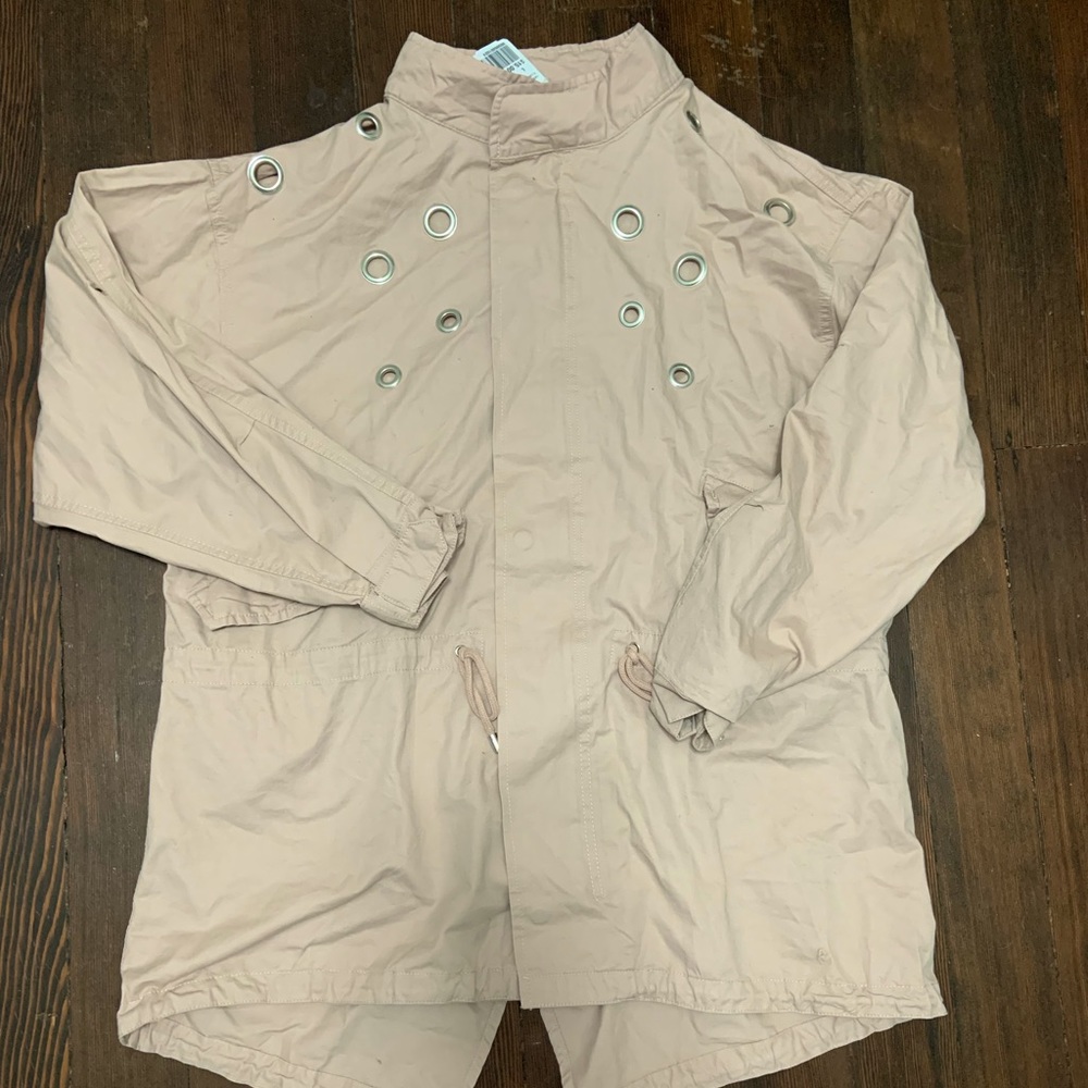 Tan Utility Vest / Parka